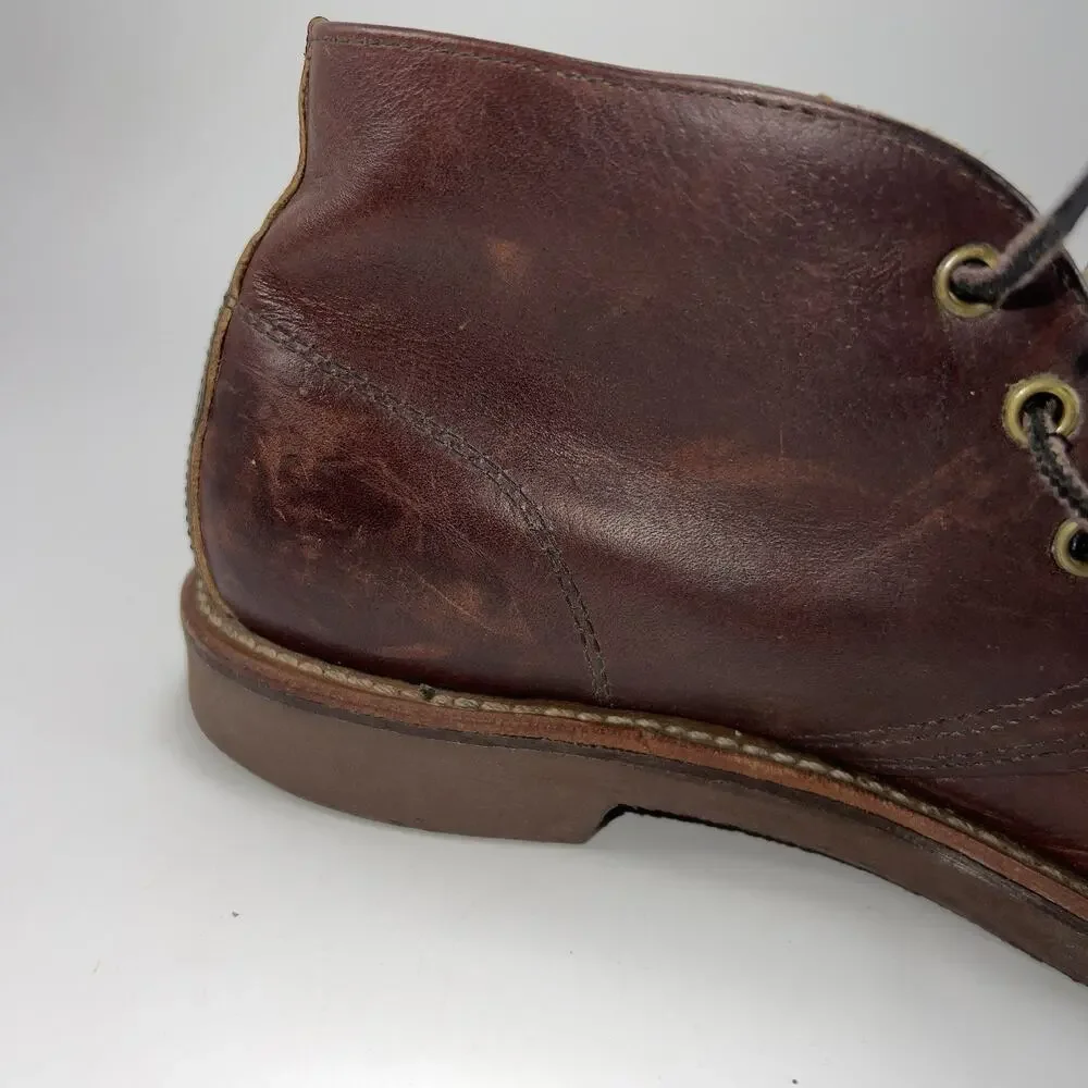 Red Wing 9215 Foreman Heritage Briar Oil Slick Chukka Work Boots Mens 10 D